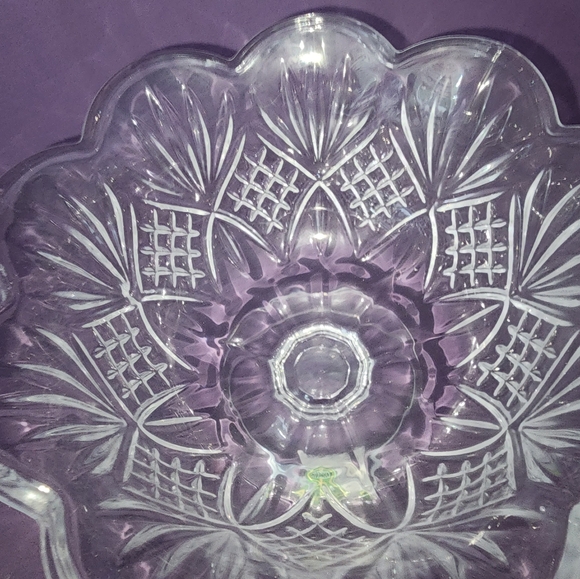 Shannon Crysral by Godinger trifle bowl - Picture 2 of 3